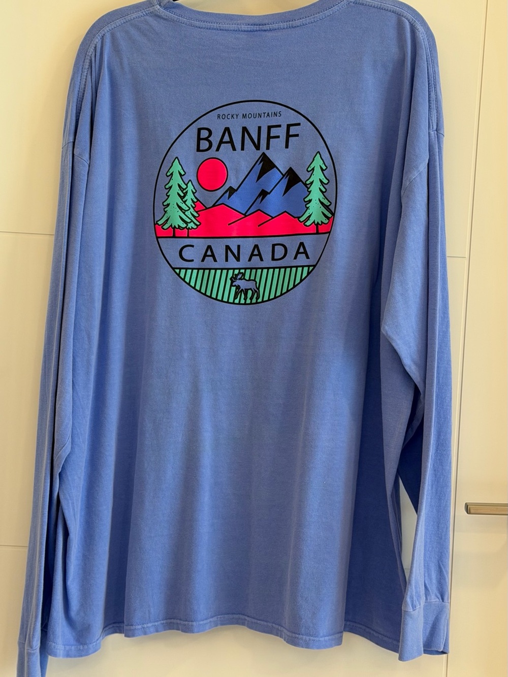 Banff Canada Men's Long-Sleeve Shirt - Light Blue